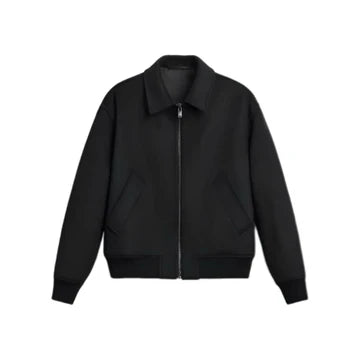 Regular Fit Wool Blend Jacket