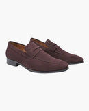 Laciero Suede Penny Loafers