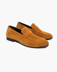 Laciero Suede Penny Loafers