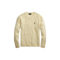 Cable-Knit Wool Cashmere Sweater