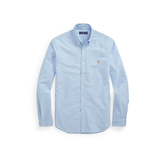 Slim Fit Cotton Oxford Shirt